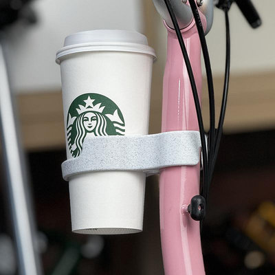 自行車配件扶搖 適用brompton小布折疊自行車配件水壺架 快拆 奶茶咖啡杯架