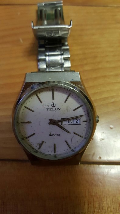 鐵力士TELUX二手石英零件錶（清洗完應該可以便用） | Yahoo奇摩拍賣