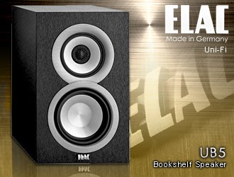 【風尚音響】ELAC UB5  Uni-Fi系列 書架型揚聲器