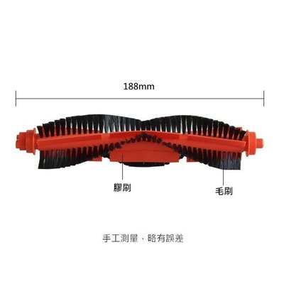 STYJ02YM 地刷 主刷 滾刷 毛刷 膠刷 (副廠) 掃拖機小米 米家 掃拖一體機器人 小米掃拖機器人