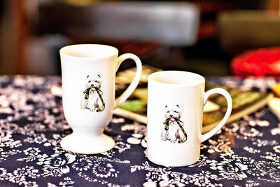 茶藝師 英國倫敦出口harrods哈羅斯陶瓷杯馬克杯情侶杯骨瓷杯高腳杯茶杯