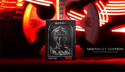 【USPCC撲克】BLADES MMD Midnight Edition Blood Spear 血紅刀刃撲克牌
