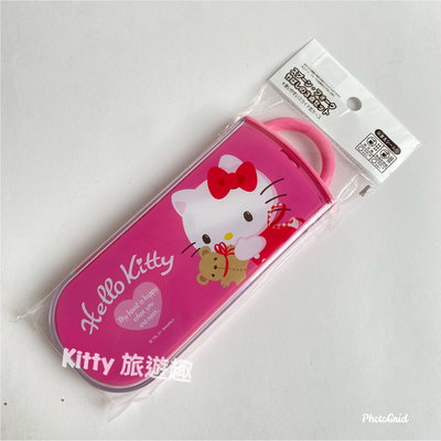 [Kitty 旅遊趣] Hello Kitty 環保餐具組 凱蒂貓 湯匙叉子筷子組 外出餐具組 大耳狗 哆啦A夢
