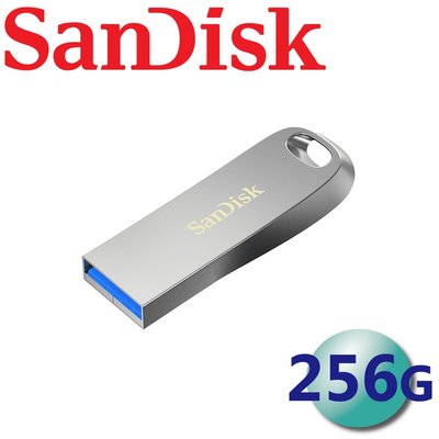 公司貨 SanDisk 256GB 400MB/s Ultra Luxe CZ74 USB3.2 隨身碟 256G
