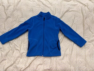 迪卡儂品牌 藍色外套 滑雪中層 5-6歲