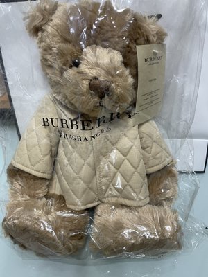 (全新)真品Burberry 未拆封 絕版經典裸色衣服泰迪熊