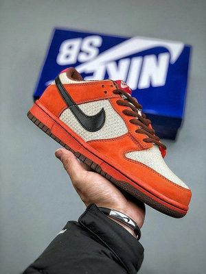 Nike SB Dunk Low Premium Un-Hemp 橙色空軍一號男子休閑板鞋