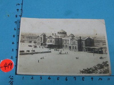 中國滿州,奉天火車站,二戰以前日據時期,古董,黑白老照片,相片