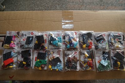 LEGO 樂高 人偶包 8827 第6代 全套16隻 全新僅拆封 確認人偶 (無外包袋)