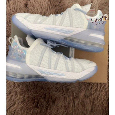 【正品】Nike Lebron 18 Blue Tint 冰藍 冰淇淋 休閒鞋 籃球鞋 C