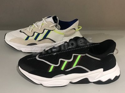 【Dr.Shoes】Adidas Ozweego 男鞋 反光 復古 透氣 休閒運動 老爹鞋 黑EE7002白EG8128