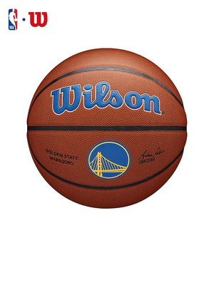 NBA-Wilson 勇士隊 標準7號籃球 PU室內外通用 TEAM ALLIANCE