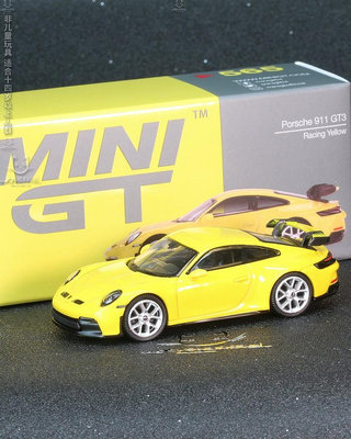 車模 仿真模型車TSM MINIGT 1:64 保時捷 911 992 GT3 Racing 1:64車模合金可推行