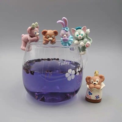 🉐️歐夏蕾媽貓屋🉐️超可愛的杯緣子達菲、雪莉玫、史黛拉、畫家貓公仔、擺飾（預購）