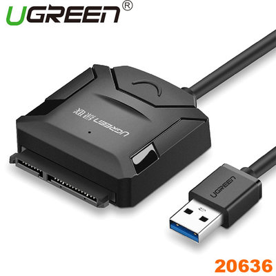 【MR3C】含稅附發票 綠聯 20636 SATA TO USB3.0硬碟SSD便捷傳輸線