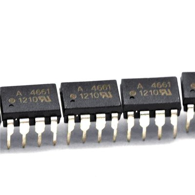 A4661 HCPL-4661 光耦 直插DIP8 光隔離器 光電耦合（2個一拍）w142 059 [240506]
