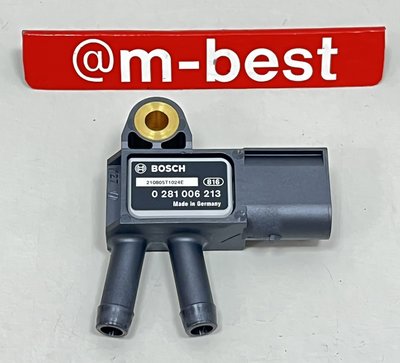W166 ML GLE 2012- DPF 柴油微粒濾清器 壓差傳感器 觸媒 排氣管 壓力開關 6429050200