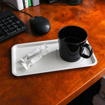 日本燕印GSP鋁制咖啡托盤長方形面包早餐分格盤戶外野餐盤小食盤