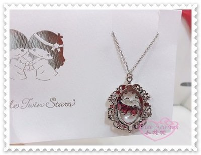 ♥小公主日本精品♥ 雙子星 40周年紀念款 紅寶石 飾品 生日禮物 項鍊 00805001