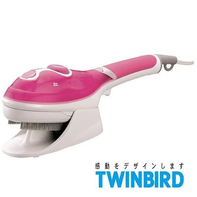 【小饅頭家電】日本 TWINBIRD 手持式蒸氣熨斗(粉紅限定版) SA-4084TW
