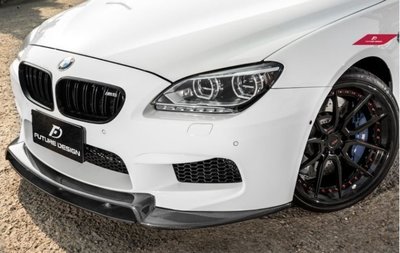 【政銓企業有限公司】BMW F06 F12 F13 M6 E款 兩件式 高品質 抽真空 碳纖維 卡夢 前下巴 現貨供應
