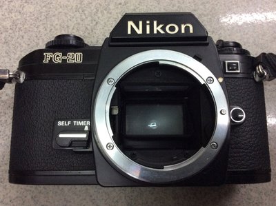 [保固兩年] [高雄明豐] NIKON FG-20  單眼相機  便宜賣 fm fm2 f3 f4 fe2 fe
