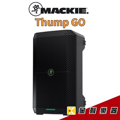 【金聲樂器】Mackie Thump GO 200w 8吋 便攜式 藍芽 主動式喇叭