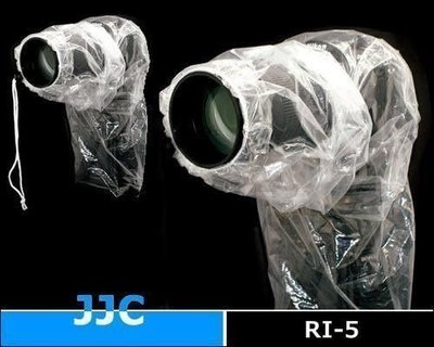 JJC 相機雨衣RI-5 2件 單眼雨衣防雨罩防雨套 防水套 防水罩 5D3 6D 7D 60D 70D 相機雨衣