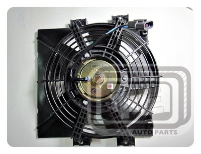 【TE汽配通】中華 堅達 CANTER 6.5T FUSO 13-15年 冷氣風扇 冷扇總成 塑框 12V 正廠型 台製外銷件