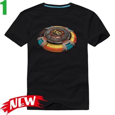 Electric Light Orchestra【ELO電光樂團】短袖搖滾樂團T恤(6種顏色) 購買多件多優惠【賣場一】