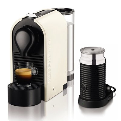 [日本代購] Nespresso U 雀巢膠囊咖啡機 C50CW-A3B 附奶泡機