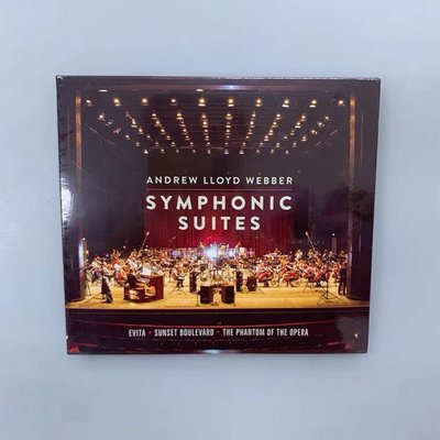 現貨 韋伯 Andrew Lloyd Webber Symphonic Suites CD 古典名曲