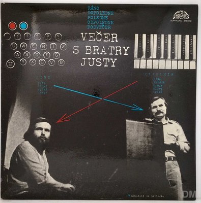 黑膠唱片 Jiří Just, Vladimír Just - Večer S Bratry Justy - 1987