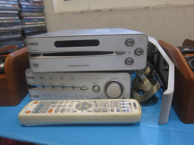 YAMAHA AVC-S30 DVD-S30 ..可AUX 可CD片組合音響 原木小喇叭 附搖控器 無附重低音