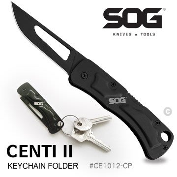【angel 精品館 】SOG Centi II-Slip Joint 平刃折刀 CE1012-CP