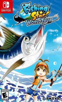 【全新未拆】任天堂 SWITCH NS 釣魚明星世界巡迴賽 FISHING STAR WORLD TOUR 中文版 台中