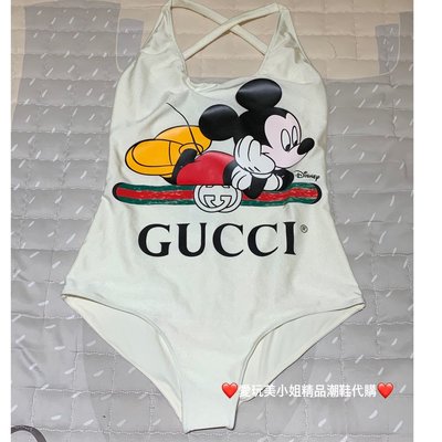 Gucci X Disney  聯名限量款 連身泳裝
