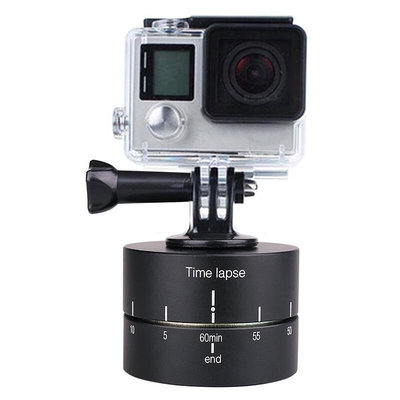 【現貨】快速出貨全景定時雲臺360度旋轉GoPro運動相機攝影延時器雲臺相機通用