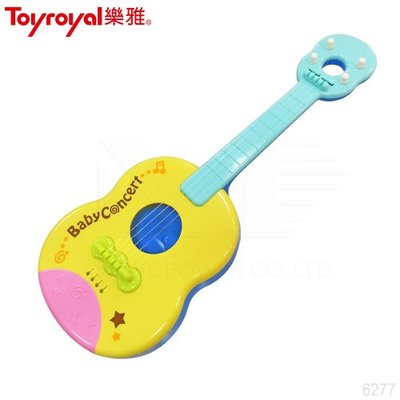 ☘ 板橋統一婦幼百貨 ☘   日本《樂雅 Toyroyal》小樂隊歡樂吉他 (樂器玩具)
