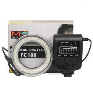 【kiho金紘】美科FC100環型閃光燈 MEIKE FC-100 LED持續燈導光微距近攝