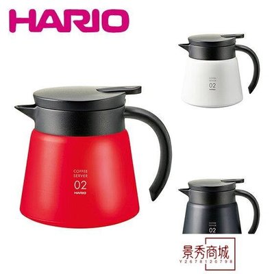 熱銷 日本HARIO V60不銹鋼保溫咖啡壺 VHS手沖咖啡濾杯分享壺 真空【景秀商城】/請選好規格前來詢價
