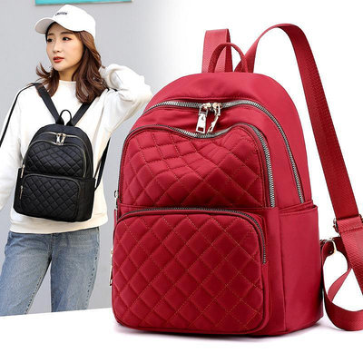 LD02001輕便雙肩包 新款時尚包包 學生書包 後背包旅行包 潮流休閒包 女包尼龍材質