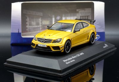 【M.A.S.H】[現貨特價] Solido 1/43 Mercedes-Benz AMG C63 Coupe 黃