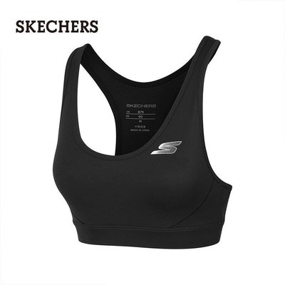 100原廠％Skechers斯凱奇無鋼托針織運動內衣跑步健身瑜伽純色背心P121W028