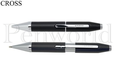 【Pen筆】CROSS高仕 X系列木炭黑伸縮鋼珠筆 AT0725-1