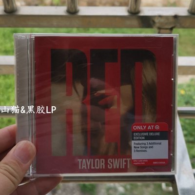 US美 Taylor Swift Red Target 2CD 豪華版 現貨  【追憶唱片】