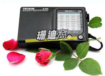 收音機Tecsun/德生 R-909收音機老人全波段袖珍式迷你小充電便攜式老年
