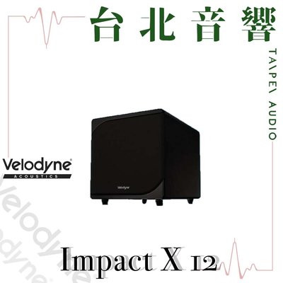 Velodyne Impact X 12 | 全新公司貨 | B&amp;W喇叭 | 另售B&amp;W 805