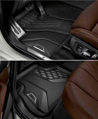 【歐德精品】德國原廠BMW SUV X7 G07,防水集塵橡膠踏墊.X7腳踏墊 X7原廠腳踏墊 G07橡膠腳踏墊 40I