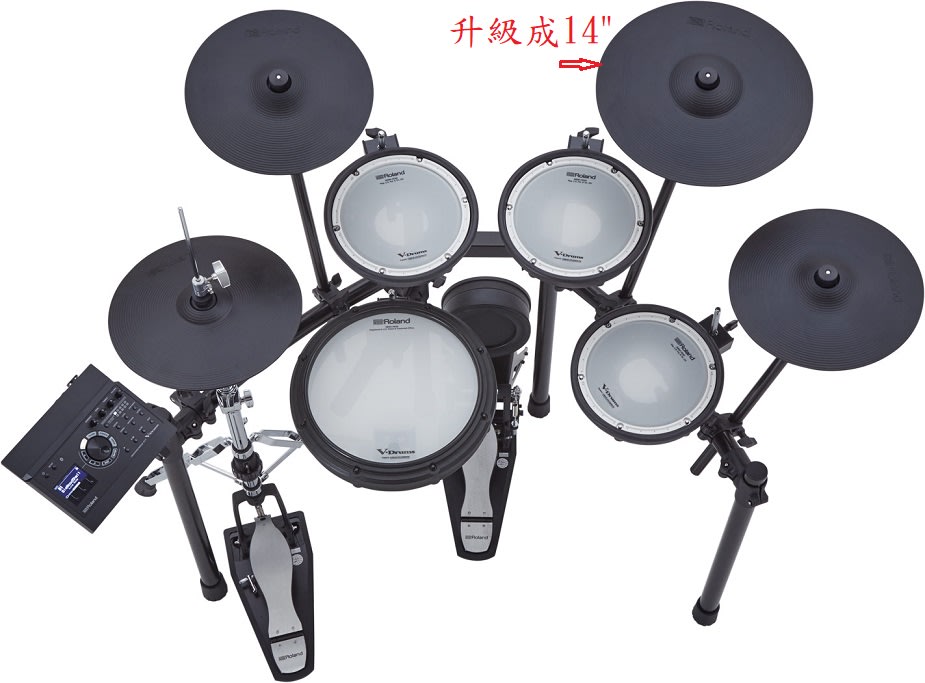 魔立高雄] ROLAND TD-17KVX2電子鼓全新改款上市分期零利率最佳中階電子